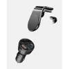 Manyetik Araç Telefon Tutucu ve Hızlı Şarj Adaptörü 2’li Set