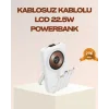 Manyetik Kablosuz Powerbank 22.5W Hızlı Şarj LCD Ekranlı