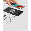 Manyetik Şarj Pedi 7.5W 10W 15W Hızlı Şarj Kaymaz Tabanlı