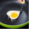 Metal Kalp Omlet Krep Kalıbı