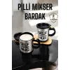Mikser Kupa Yazılı Mug Bardak Karıştırma Özelliği