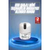 Mini El Rondosu Şarjlı Doğrayıcı Taşınabilir Rondo Blender 250 ML