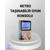 Mini Retro Oyun Konsolu 500 Oyunlu 3.0 İnç Ekran ve Şarjlı Batarya