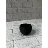 Mini Siyah Dekoratif Saksı 5 cm Modern Masaüstü Bitki Saksısı