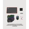 Mobil PUBG Oyuncuları İçin 5in1 Klavye Mouse Oyun Seti – BT5.3 Destekli