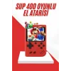 Nostalji Oyunlu Mini Atari Gamebox 400 Oyunlu El Atarisi