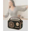 Nostaljik Retro Radyo – Bluetooth, USB ve FM Özellikli Şık Tasarım