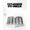 Otomobil Güneşliği – Katlanabilir Tasarım ve Süngerli Isı Yalıtımı