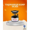Outdoor Kamp Ocağı Seti Çakmak Gazlı Taşınabilir
