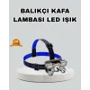 Outdoor ve Gece Balıkçılığı İçin LED Kafa Lambası – USB Şarjlı, 60° Ayarlanabilir Far