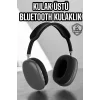 P9 Plus Kulaklık Siyah Bluetooth Bağlantılı Kulak Üstü Kablosuz ANC Özelliği
