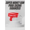 Para Dolar Saçma Para Atma Tabancası Otomatik Kırmızı Oyuncak