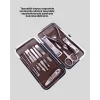 Paslanmaz Çelik Çok Fonksiyonlu 12 Manikür Seti