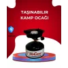Piknik ve Doğa Yürüyüşü İçin Taşınabilir Kamp Ocağı