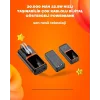 Powerbank 20000 mAh | 22.5W Hızlı Şarj, Dahili Kablolu, LCD Ekranlı Şarj Cihazı