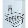 Pratik Yapışkanlı Metal Tuvalet Kağıdı Tutucu