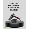 Profesyonel 2200W Fön Makinesi – AC Motorlu, Hızlı Kurutma, Hafif Tasarım