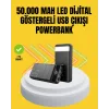 Profesyonel 50.000 mAh Powerbank – Aynı Anda Birden Fazla Cihaz Şarj Eden, Dayanıklı ve Güvenli Taşınabilir Şarj Cihazı
