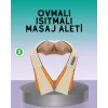 Profesyonel Ovmalı Masaj Aleti Isıtmalı Vücut Masajı İçin Pratik Kullanım