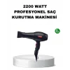 Profesyonel Saç Kurutma Makinesi – AC Motor, Soğuk Üfleme, 2 Hız Kademesi