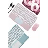 Profesyonel Wifi Q Klavye Bluetooth Klavye Touchpad 10.8 Inç