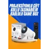 Projeksiyon Cihazı Video Oyun Konsolu 8 GB Hafıza LCD Ekran Kumandalı