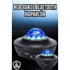 Projektör Yıldız Gece Lambası Disko Topu Bluetooth Bağlantılı Taşınabilir Şarjlı