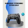 PS4 Uyumlu Kablosuz Oyun Kolu – Gerçekçi Titreşimli Geri Bildirim