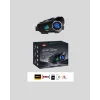 Q28 Full HD Kameralı Motosiklet Kask Kulaklığı – 45 Saat Müzik, IPX6 Su Geçirmez