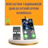 R36 Ultra 64GB Retro Oyun Konsolu 10.000 Oyunlu Taşınabilir El Konsolu