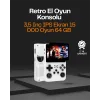 R36S Taşınabilir Retro Oyun Konsolu – 15.000 Oyun, 64 GB Depolama, IPS Ekran