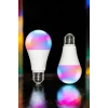 Renk Değiştirebilen RGB Işıklı Led Ampul A+Enerji 15 Watt Led Işık