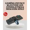 RGB Aydınlatmalı Oyuncu Klavye Mouse – Mekanik Hissiyat, Maksimum Kontrol