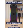 RGB Işıklı Çift Hoparlörlü Taşınabilir Bluetooth Speaker ve Mikrofon