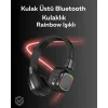 RGB Işıklı Katlanabilir Bluetooth 5.3 Kulak Üstü Kulaklık