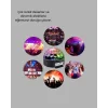 RGB LED Disko Topu Projektör – Ev Partileri, Doğum Günleri ve Eğlence İçin Işık Şovu