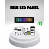 RGB LED Panel – Mobil Uyumlu, Yazı ve GIF Destekli, USB Bağlantılı Dekoratif Ekran