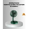 Şarjlı Katlanabilir Mini Fan – 3 Kademe Hız Ayarı, Taşınabilir Tasarım