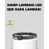 Şarjlı LED Kafa Feneri | 4 Modlu Akıllı Sensörlü Far | Su Geçirmez IPX5 Kamp ve Balıkçı Lambası