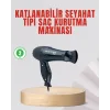 Seyahat Tipi Saç Kurutma Makinesi Katlanabilir Hafif Yapı