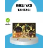 Silinebilir LED Mesaj Tahtası 7 Renkli Kalem Dahil