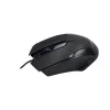 Siyah Mat Desenli USB Kablolu 3D Optik Mouse