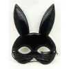 Siyah Renk Kumaş Malzemeden İmal Eva Tavşan Maskesi
