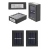 Solar Güneş Enerjili Çift Taraflı Duvar Lambası Çift Taraflı Duvar Lamba Güneş Enerjili
