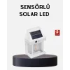 Solar Sensörlü Dış Mekan Lamba 3 Işık Modlu ve IP65 Dayanıklı