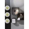 Spot Lamba Led Işık 3lü Uzaktan Kumandalı Pilli Yapışkanlı Kablosuz