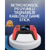 Tak Çalıştır Mini Retro GamePad | 520 Klasik Oyun