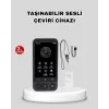 Taşınabilir Akıllı Sesli Çeviri Cihazı – 139 Dil Desteği, Dokunmatik Ekran
