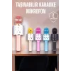 Taşınabilir Bluetooth Karaoke Mikrofon: Hafıza Kart Girişli, Etkileyici Performans