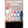 Taşınabilir Bluetooth Karaoke Mikrofon: Hafıza Kart Girişli, Etkileyici Performans